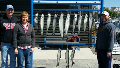 sheboygan fishing salmon